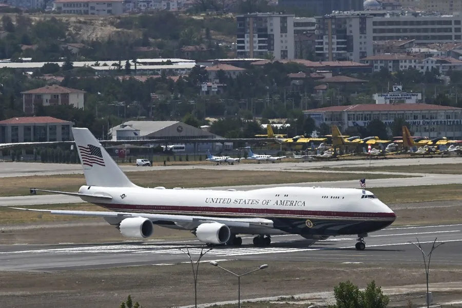 TURQUIA-AVION-TRUMP