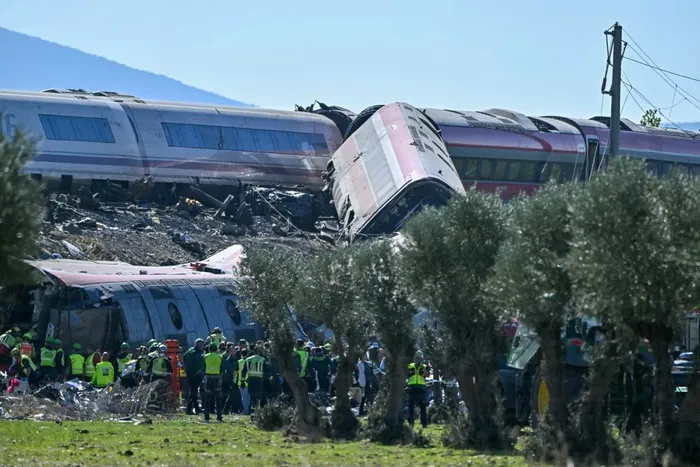 España, accidente
